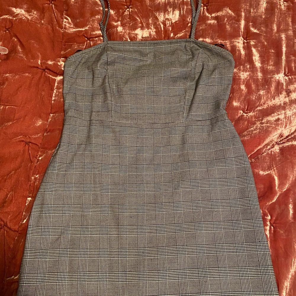 plaid dress